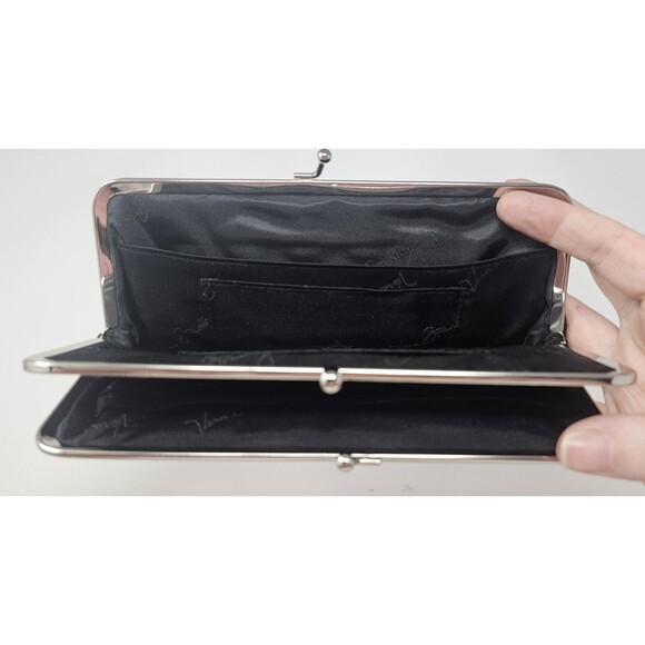 Vera Bradley Night & Day Quilted Retired Wallet Clutch Double Kisslock New 8.5x5 - Picture 4 of 11